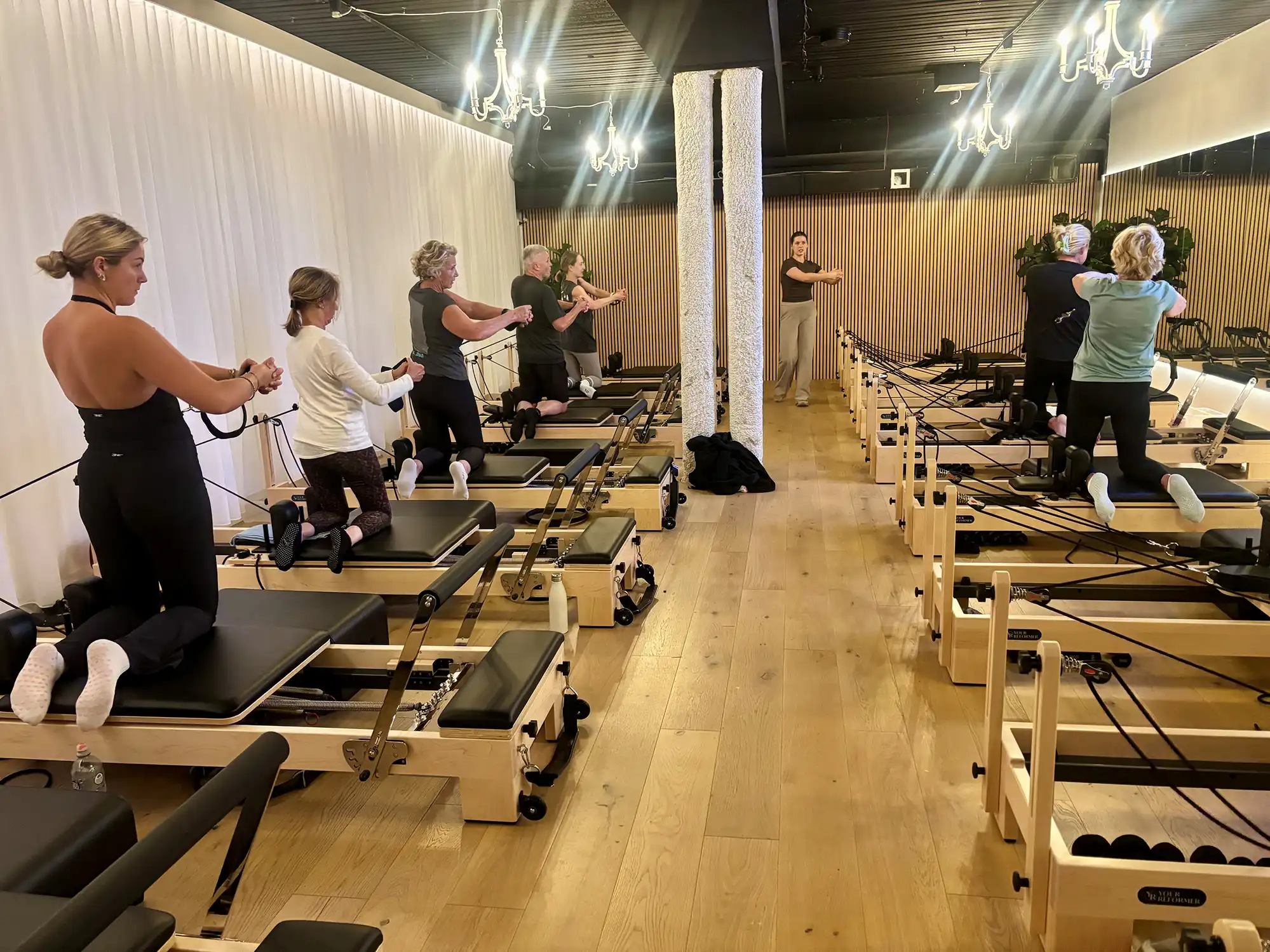 Sorrento Reformer Class - group Pilates session