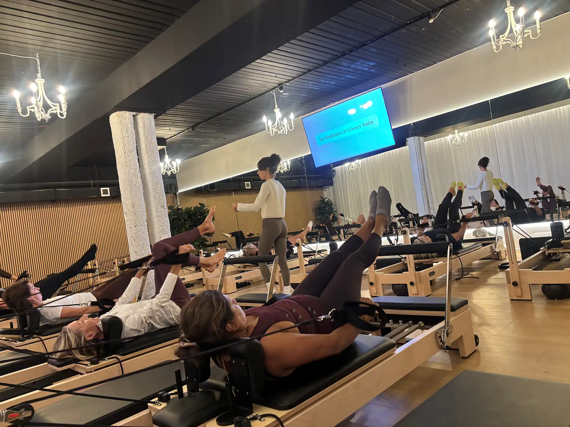 Sorrento Reformer Group Class - community Pilates gathering